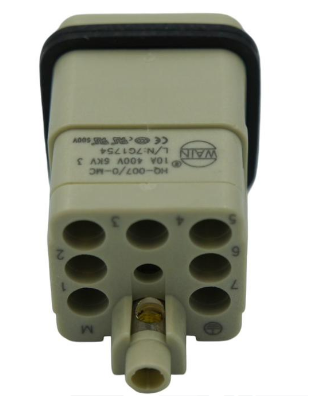 HQ0070MC WAIN CONECTOR MACHO 7 POLOS