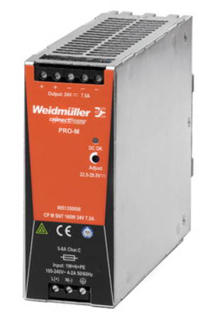 8951350000 WEDIMULLER FUENTE DE ALIMENTACION MONOFASICA SALIDA 24 VDC 7.5AMP