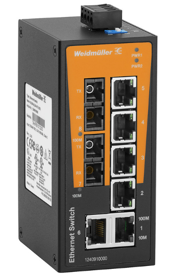 1240910000 WEIDMULLER SWITCH AUTOGESTIONADO IE-SW-BL08-6TX-2SC