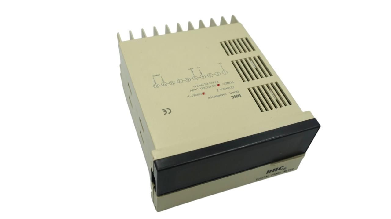 DHC6JX DHC MEDIDOR DE VELOCIDAD LINEAL 48X48 MM 5 DIGITOS 0-1000 PPS O 0-60000 PPM VOLTAJE 100/240 VAC