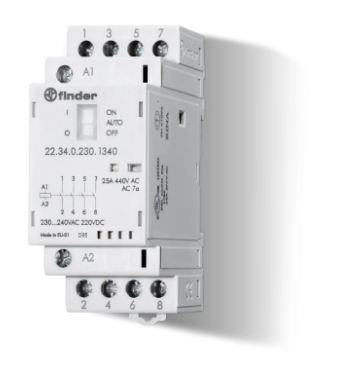 223401204340 FINDER CONTACTOR MODULAR 25 AMP 223401204340