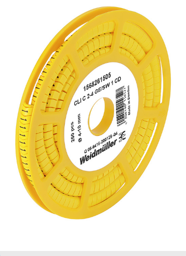 1568261659 WEIDMULLER MARCACABLE RL 250PZ 12-2 AWG CLI C 2-4 GE/SW L CD
