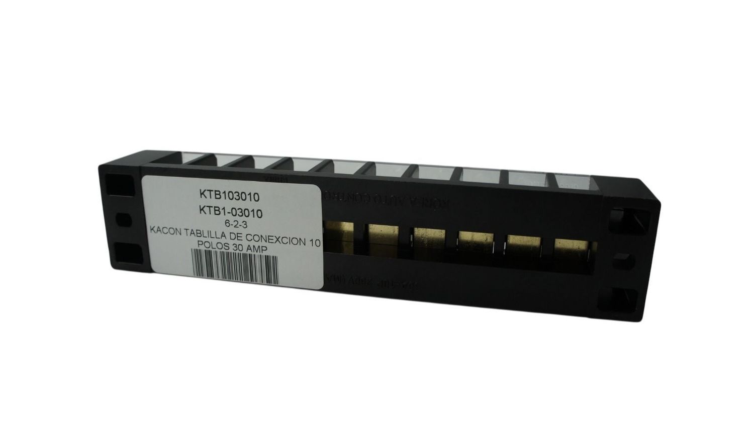 KTB103010 KACON TABLILLA DE CONEXCION 10 POLOS 30 AMP