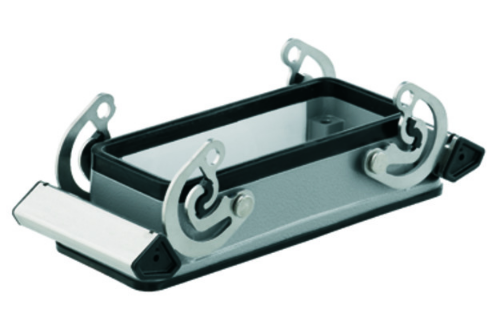 1208600000 WEIDMULLER BASE ABIERTA 2 GANCHOS LAT.     HDC16BABU