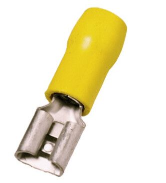 FDV5250 MK ELECTRO ZAPATA FASTON HEMBRA CAL 10-12 AWG AMARILLA