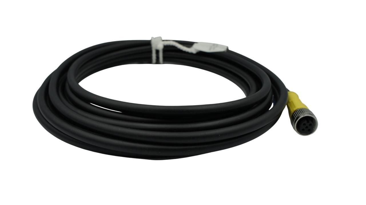 CD5 REER CABLE PARA SENSOR M12 5 HILOS HEMBRA RECTO 5 METROS