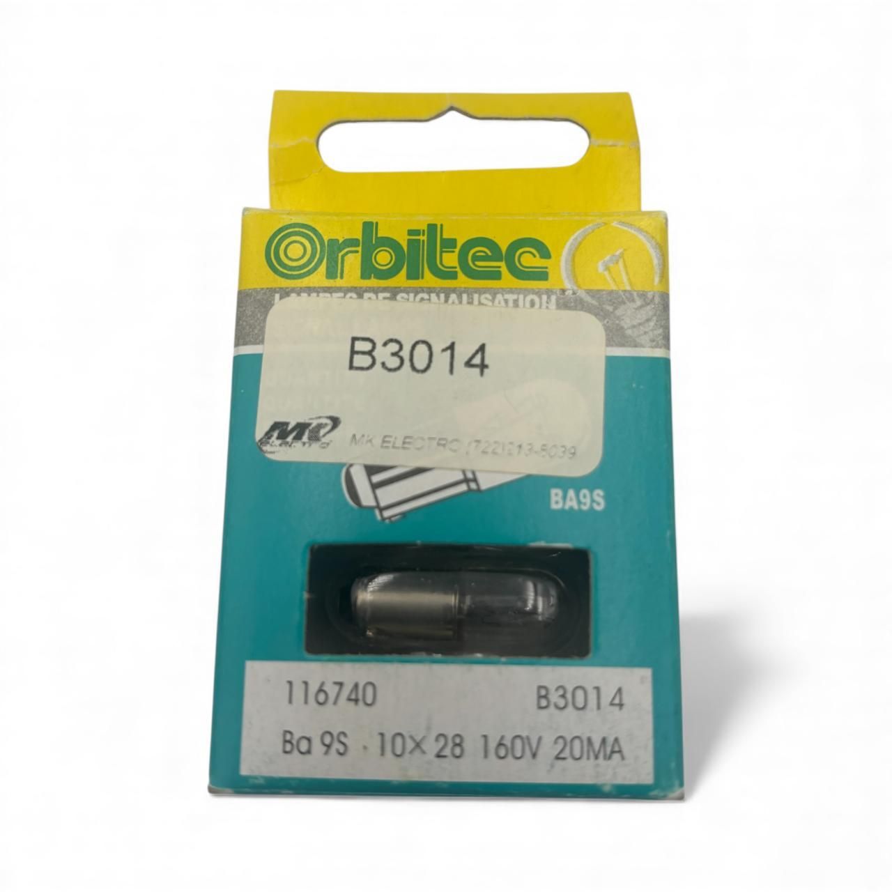 ORBITEC FOCO FILAMENTO BAYONETA B3014