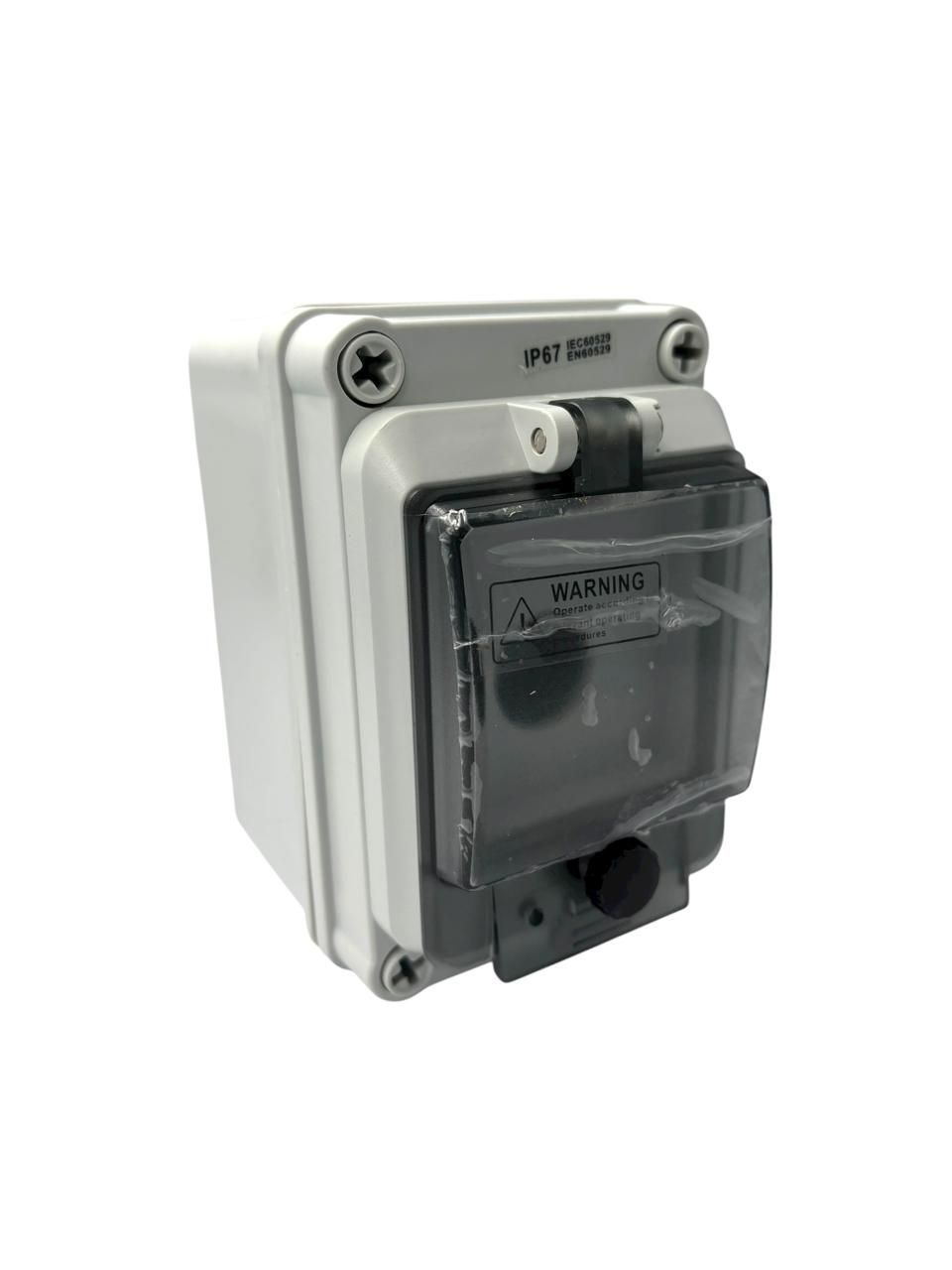 M22MKBOX1 BOTONERA PLASTICA PARA EXTERIORES 1 ORIFICIO PROTECCION IP67