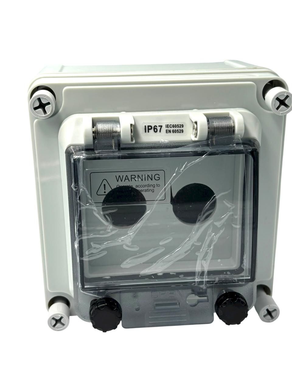 M22MKBOX2 BOTONERA PLASTICA PARA EXTERIORES  2 ORIFICIOS