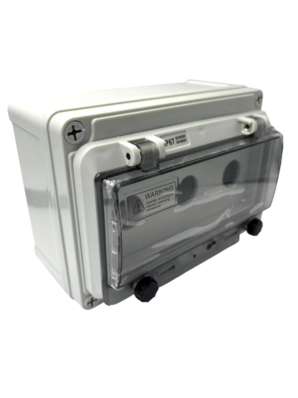 M22MKBOX3 BOTONERA PLASTICA PARA EXTERIORES 3 ORIFICIOS