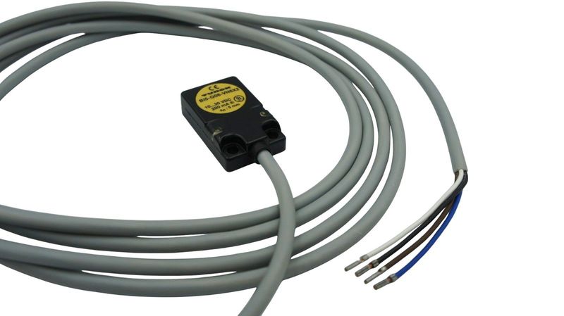 BI5Q08VN6X2 TURCK SENSOR INDUCTIVO RECTANGULAR NPN DETECCION 5MM CON CABLE 2 MTRS