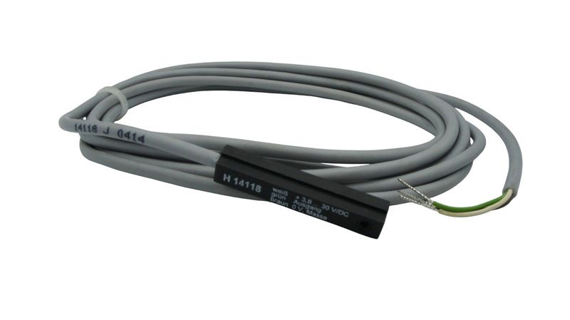 H14118 BINSACK REEDTECHNIK GMBH SENSOR MAGNETICO PNP-NC 13.65 MM DETECCION CABLE 2 MTRS H14118 BINSACK REEDTECHNIK GMBH SENSOR MAGNETICO PNP-NC 13.65 MM DETECCION CABLE 2 MTRS