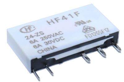HF41F24VDC ZJWZLH RELEVADOR TIPO CLEMA BOBINA 24VDC 1 CO