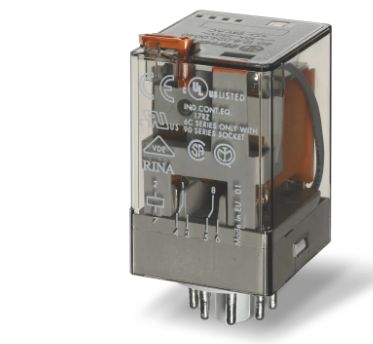 601291250040 FINDER RELEVADOR 8 PINES OCTAL BOBINA 125VDC