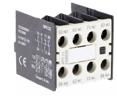 Contacto Auxiliar Frontal BP0 31 , 2NO+1NC | RADE KONCAR