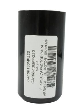 CA108130MF220  ELAVSA CAPACITOR PARA ARRANQUE DE MOTOR 108-130MF 220V BOTES 4