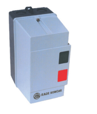 Caja Plástica para Arrancador PNNT con Botón Doble y contacto permanente | RADE KONCAR