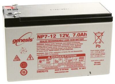 NP7-12 GENESIS BATERIA SELLADA 12V 7 AMPH NP7-12 GENESIS BATERIA SELLADA 12V 7 AMPH