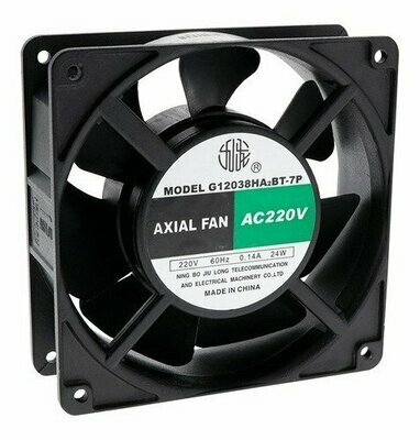 G12038HA2BT7 JIULONG VENTILADOR 120X120X38 MM 220 VAC G12038HA2BT7 JIULONG VENTILADOR 120X120X38 MM 220 VAC