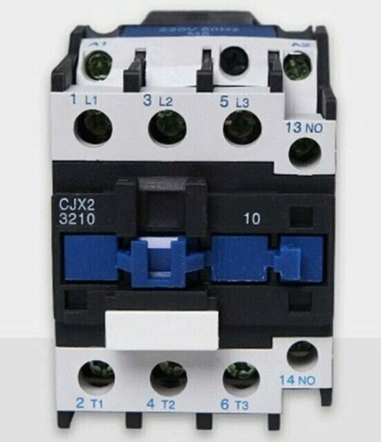 Contactor Magnético Tripolar CJX2-3210110V 32 A Bobina 110 VAC | 1NO ANDELI