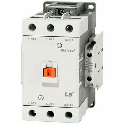 Contactor Magnético Tripolar MC100A-220V 100 A Bobina 220 VAC | 2NA + 2NC LS ELECTRIC Contactor Magnético Tripolar MC100A-220V 100 A Bobina 220 VAC | 2NA + 2NC LS ELECTRIC