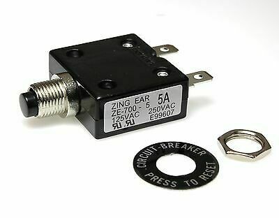 Protector Térmico de Botón ZE-700-15A , 15A para protección eléctrica | ZING EAR