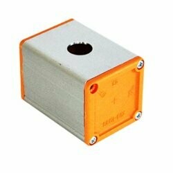 SGMS2201B SEGIBIZ BOTONERA ALUMINIO PERFIL 1 ORIFICIO