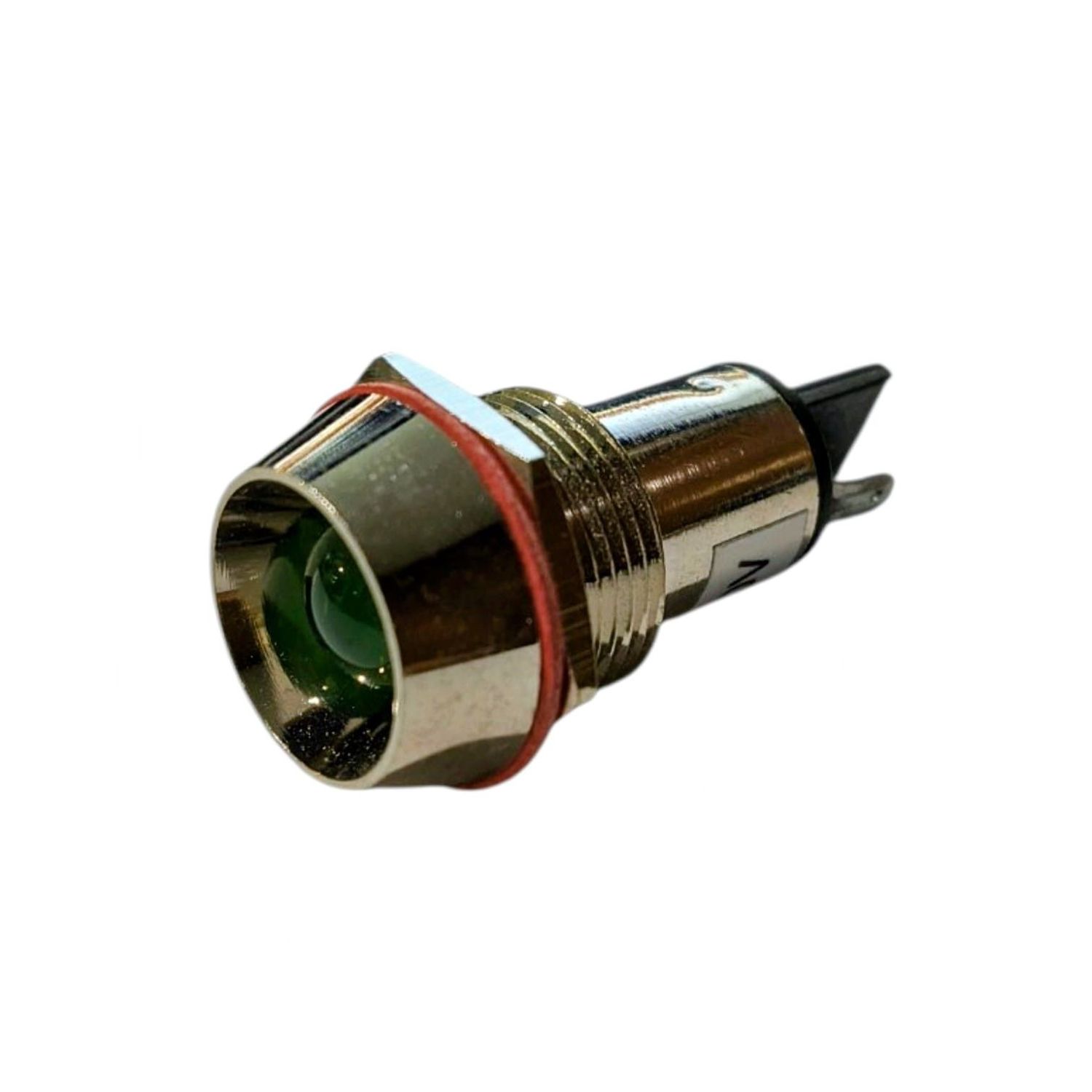 Piloto LED metálico AD26C-16-G-120V verde 120V 16 mm | ANDELI