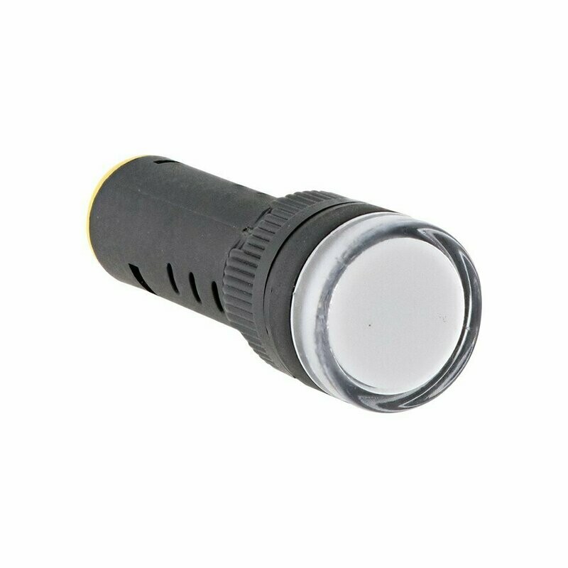 Piloto LED blanco AD16B-16D-W-12V 16 mm 12V | ANDELI
