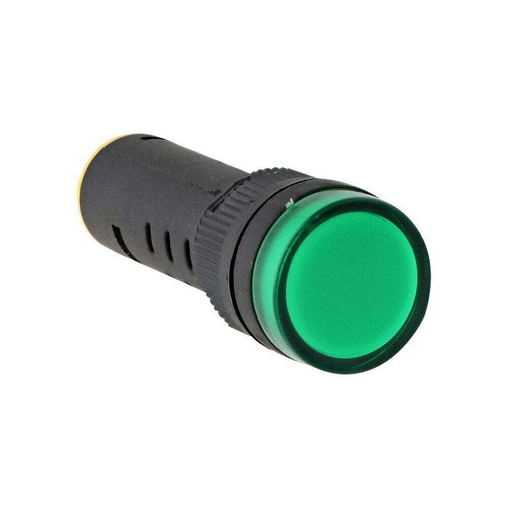 Piloto LED verde AD16B-16D-G-24V 16 mm 24V | ANDELI