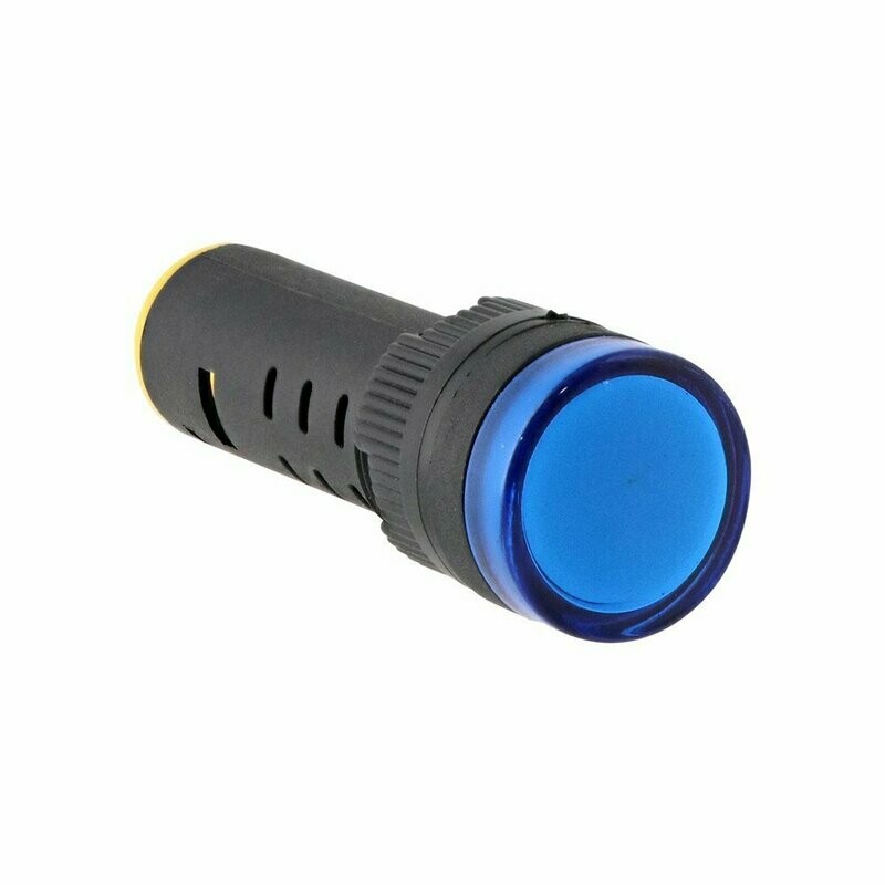 Piloto LED azul AD16B-16D-B-120V 16 mm 120V | ANDELI