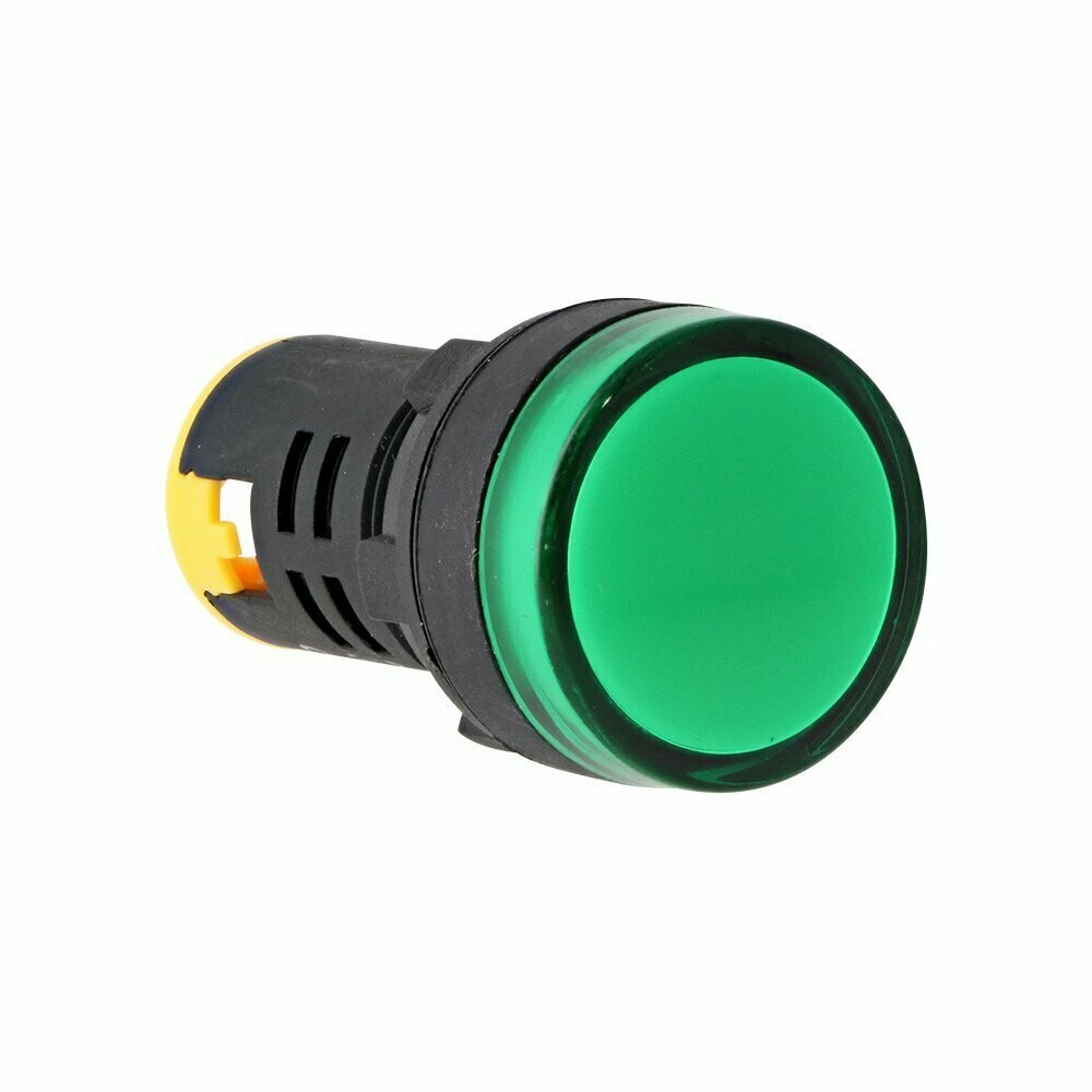 Piloto LED verde AD16B-22DS-G-24V 22 mm 24V | ANDELI