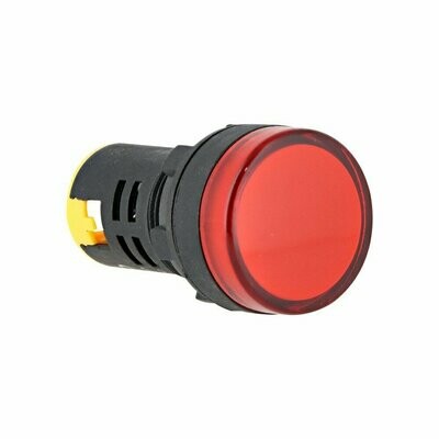 Piloto LED rojo AD16B-22DS-R-120V 22 mm 120V | ANDELI