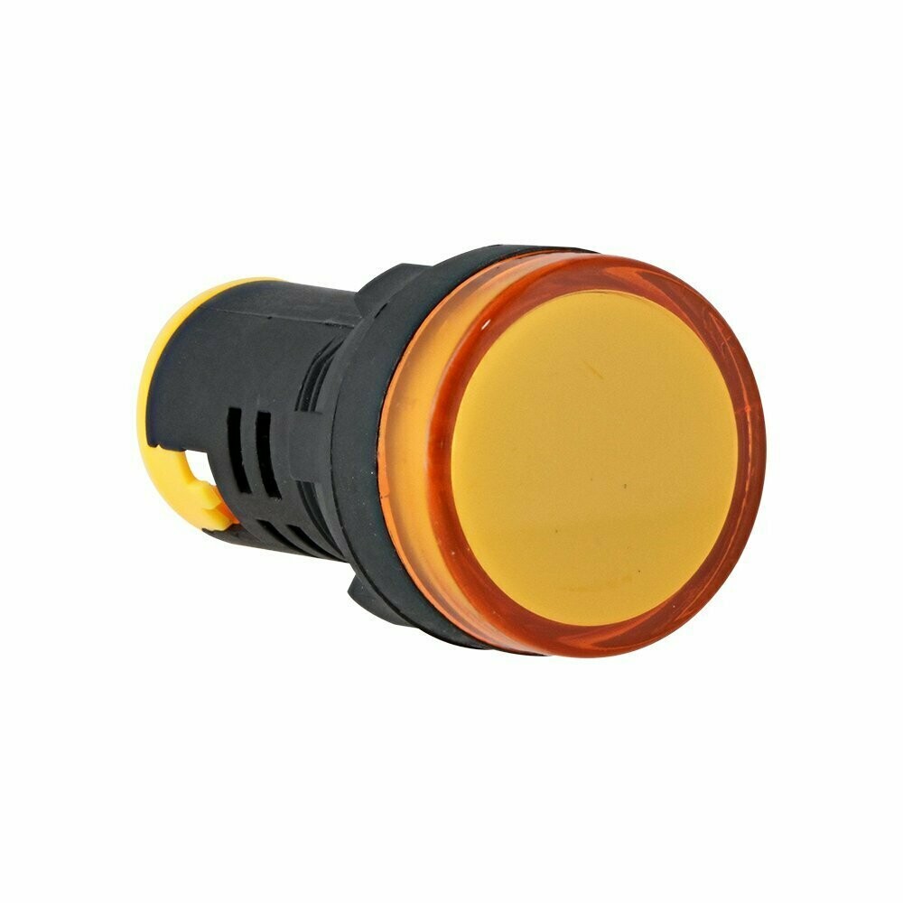 Piloto LED amarillo AD16B-22DS-Y-220V 22 mm 220V | ANDELI