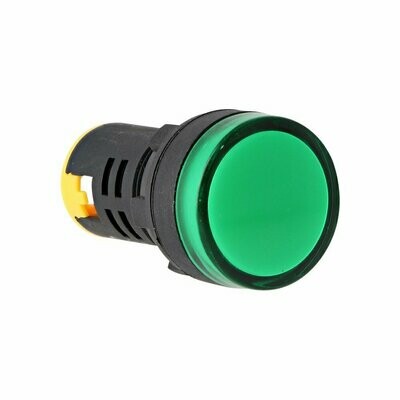 Piloto LED verde AD16B-22DS-G-440V 22 mm 440V | ANDELI