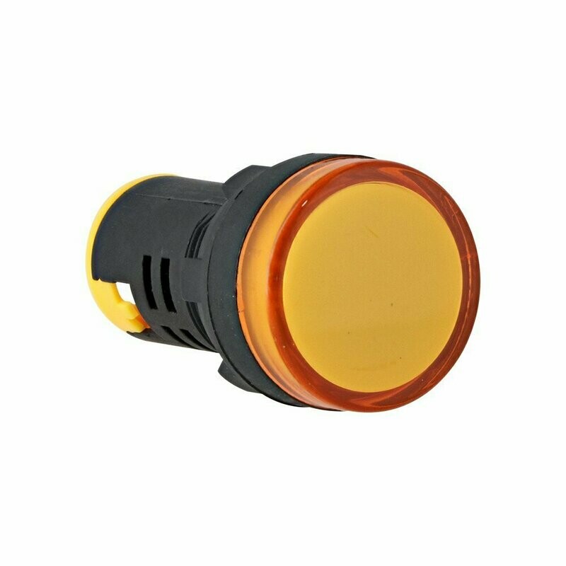 Piloto LED amarillo AD16B-22DS-Y-440V 22 mm 440V | ANDELI