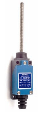Limit Switch Mediano AH-9101 brazo flexible con resorte 1NC + 1NO | HIGHLY