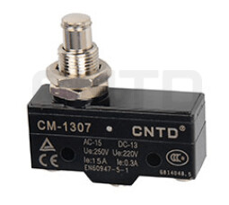 Micro Switch de pivote ancho alto CM-1307, 15A 250V 1NA+1NC | CNTD