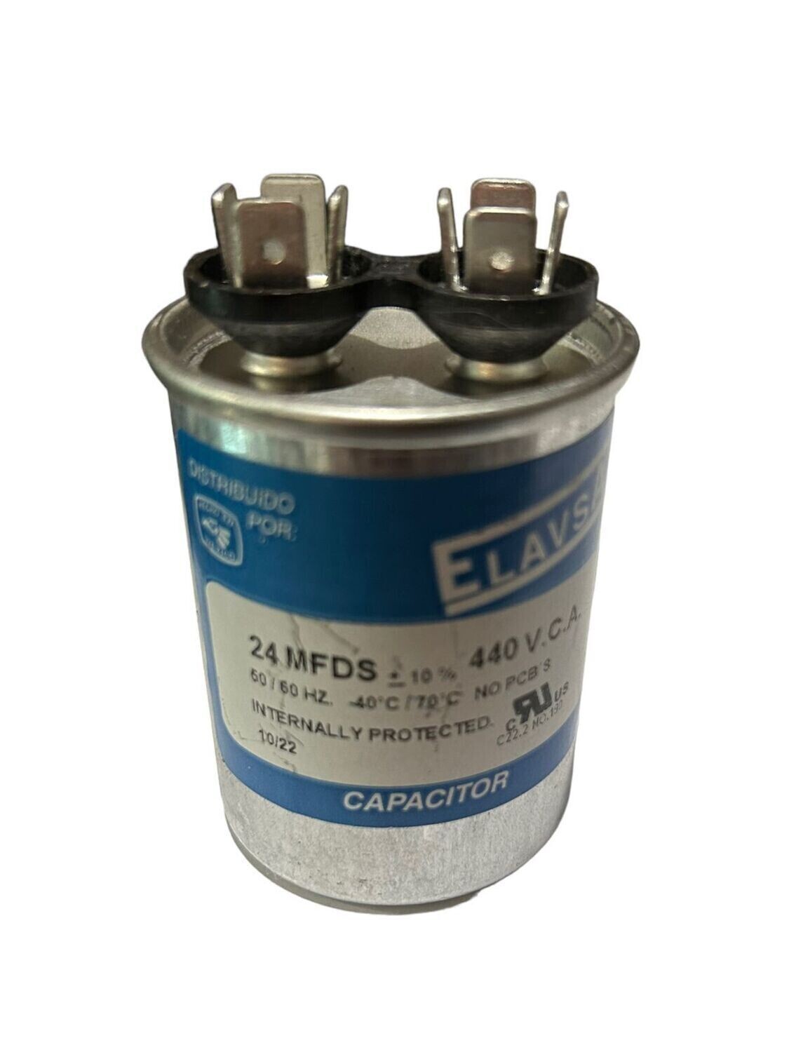 CA3MF440 ELAVSA CAPACITOR METALICO DE TRABAJO CONTINUO 3MF 440V
