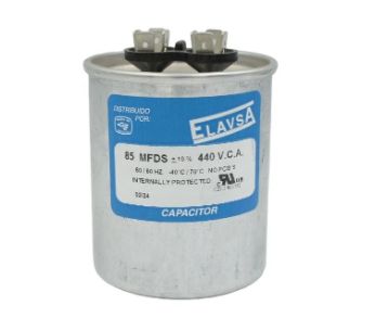 CA85MF440 ELAVSA CAPACITOR METALICO DE TRABAJO CONTINUO 85MF 440V