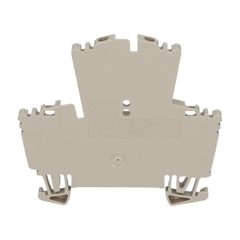 1021500000 WEIDMULLER CLEMA DE PASO DOBLE PISO WDK2.5 1021500000 WEIDMULLER CLEMA DE PASO DOBLE PISO WDK2.5