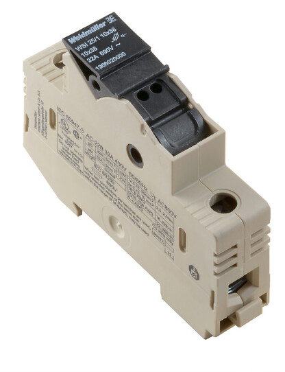 1966020000 WEIDMULLER CLEMA PORTAFUSIBLE S/LED     WSI25/110X38