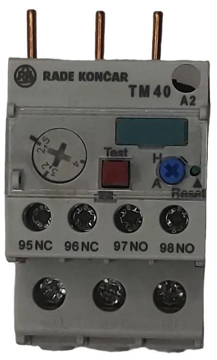 Relevador Térmico de Sobrecarga TM 40 (28-38)A , 28-38A |RADE KONCAR