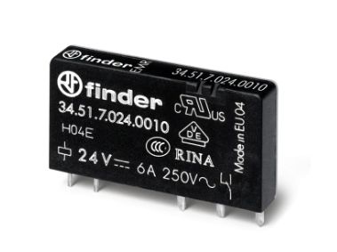 345170050010 FINDER RELEVADOR TIPO CLEMA 5VDC 345170050010 FINDER RELEVADOR TIPO CLEMA 5VDC