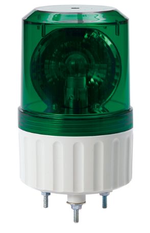 S80UBZ24R Q-LIGHT TORRETA GIRATORIA CON SONIDO 80 MM ROJA 24VDC