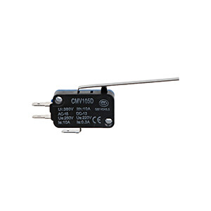 Micro Switch Palanca Larga CMV105D, 10A 250V 1NC + 1NO | CNTD