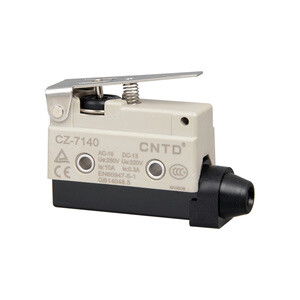 Limit Switch horizontal palanca corta CZ-7140 , 1NC + 1NO | CNTD