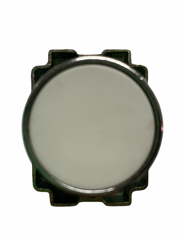 Botón pulsador rasante blanco LAY5-BA11 1NO 22 mm | DIXSEN