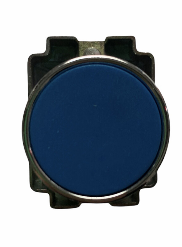 Botón pulsador rasante azul LAY5-BA61 1NO 22 mm | DIXSEN