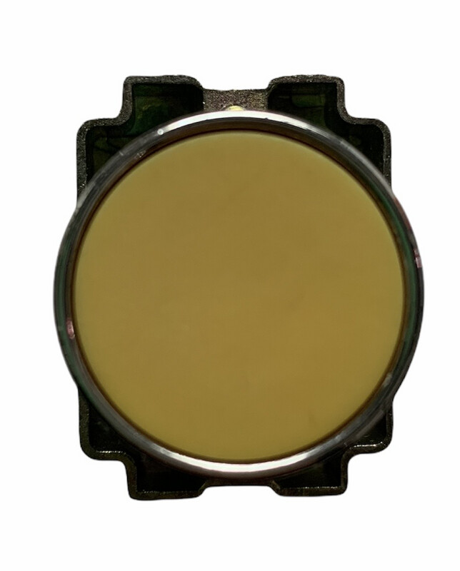 Botón pulsador rasante amarillo LAY5-BA51 1NO 22 mm | DIXSEN
